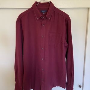 Croft&Barrow burgundy flannel BRAND NEW! Size (M)